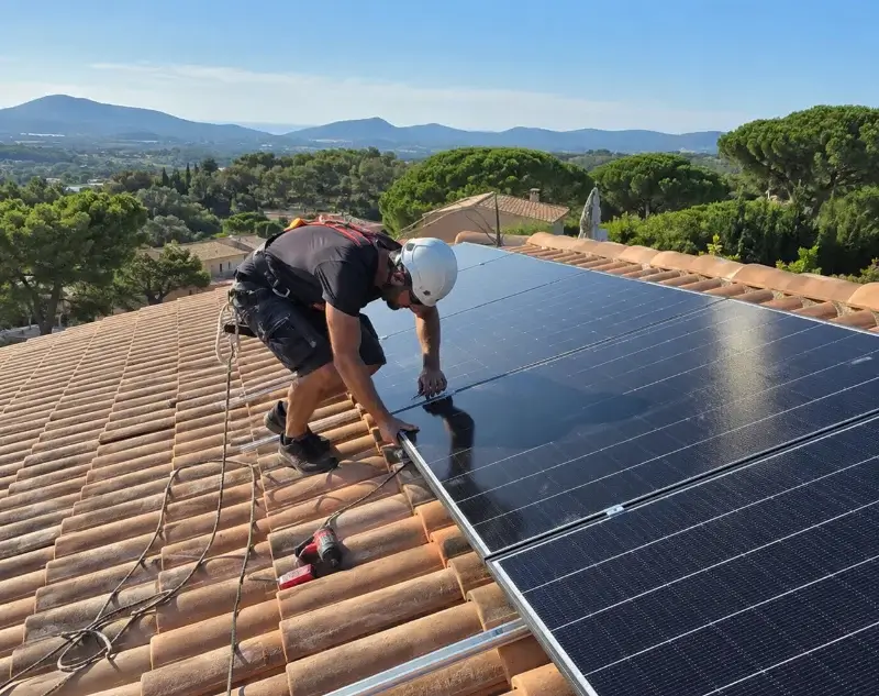 Installateur panneaux solaires Villetoureix — pose photovoltaïque sur toiture